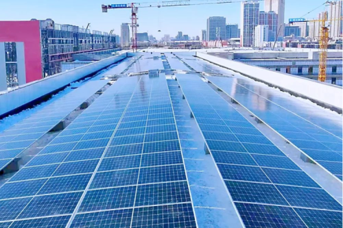 九洲集團(tuán)承建哈爾濱電機(jī)廠屋頂光伏項(xiàng)目一期工程成功并網(wǎng)發(fā)電！
